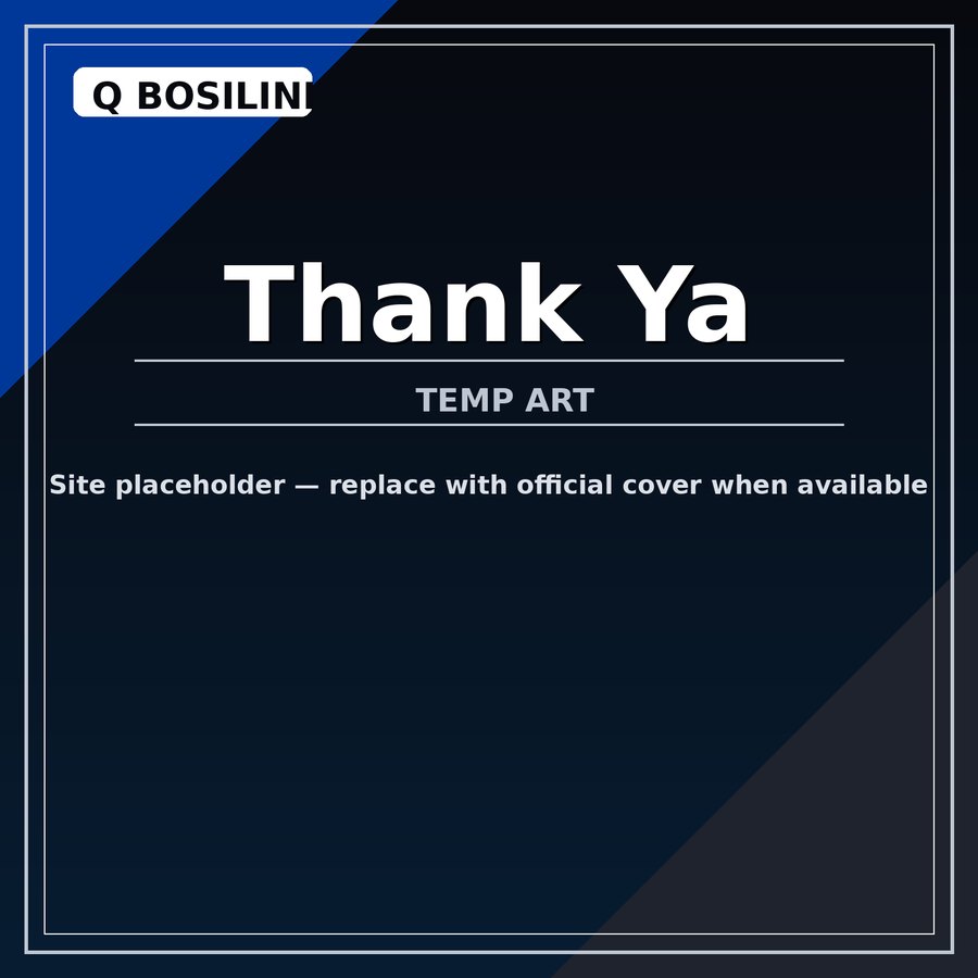 Thank Ya cover art