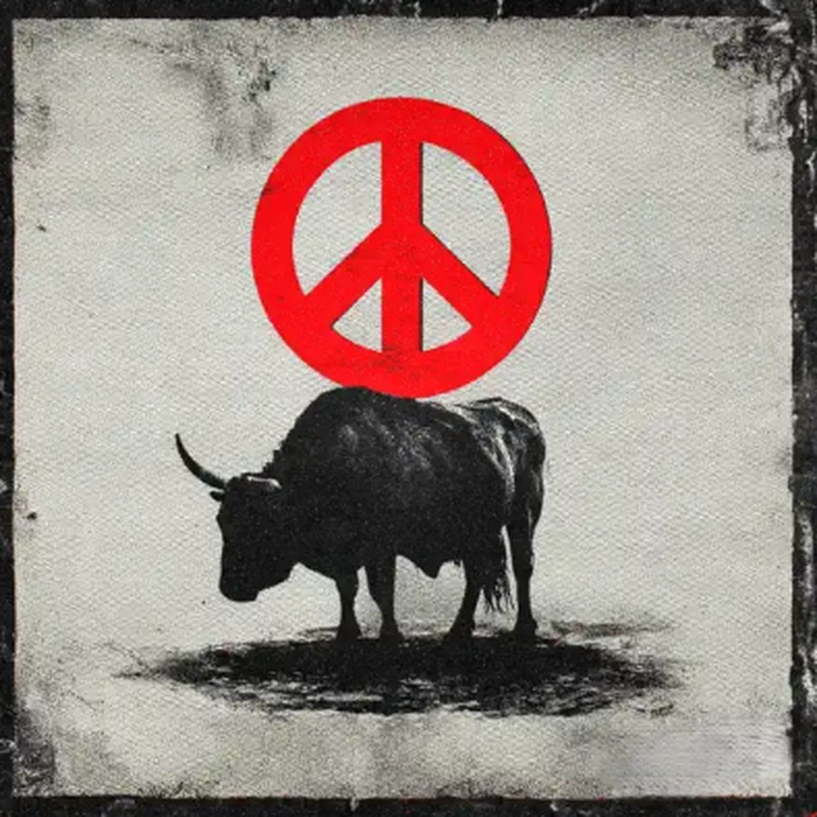 Peace over bullsht cover art